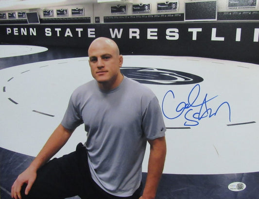 Cael Sanderson Signed/Autographed 11x14 Photo Penn State Wrestling JSA 193151