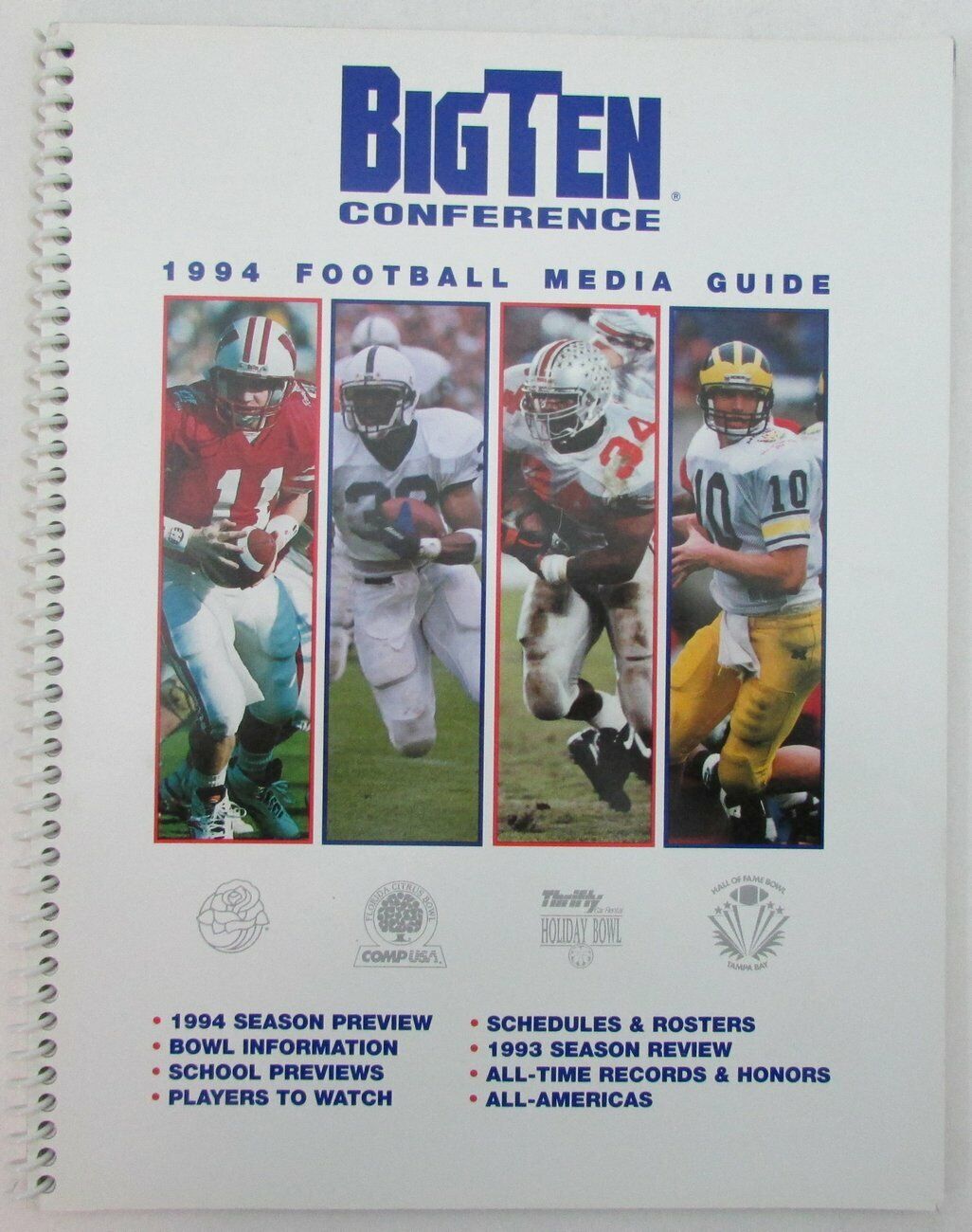 1994 Big Ten Conference Football Media Guide 157132