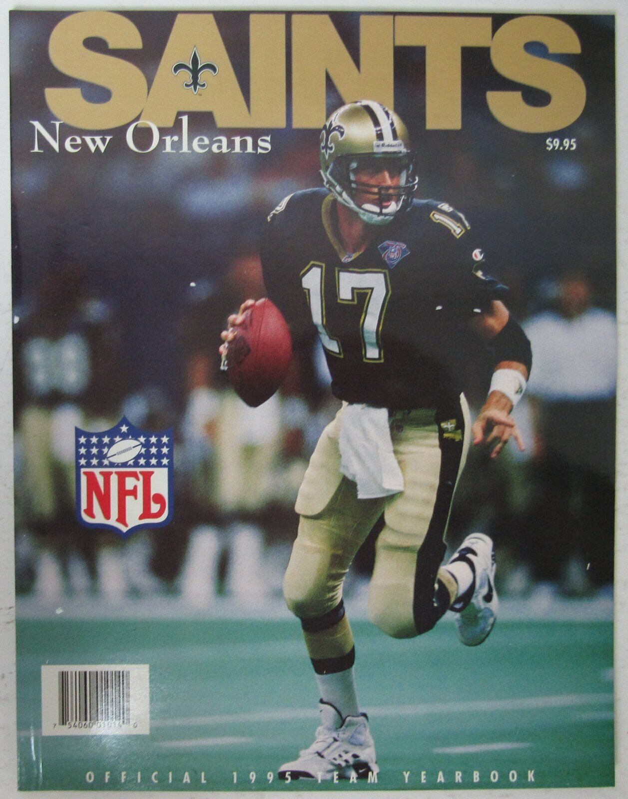 1995 New Orleans Saints Official Team Yearbook 145074