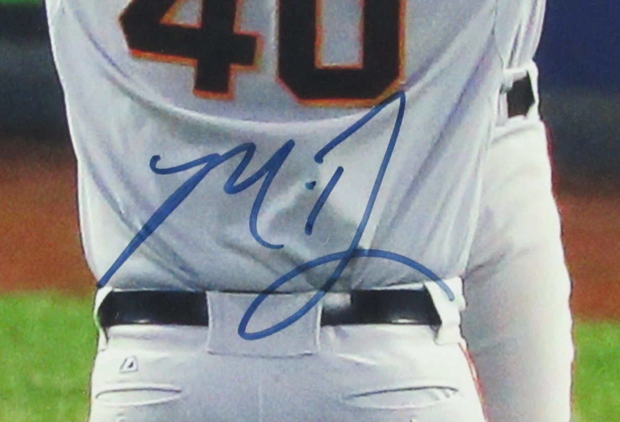 Madison Bumgarner San Francisco Giants Autographed 16x20 Photo Framed PSA 189608