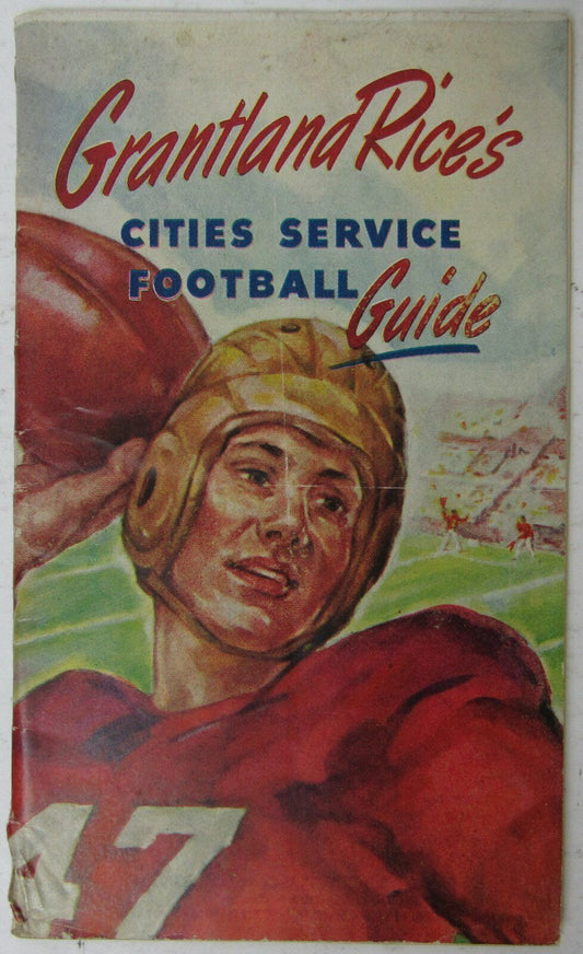 1947 Grantland Rice's Cities Service College Football Guide 144931