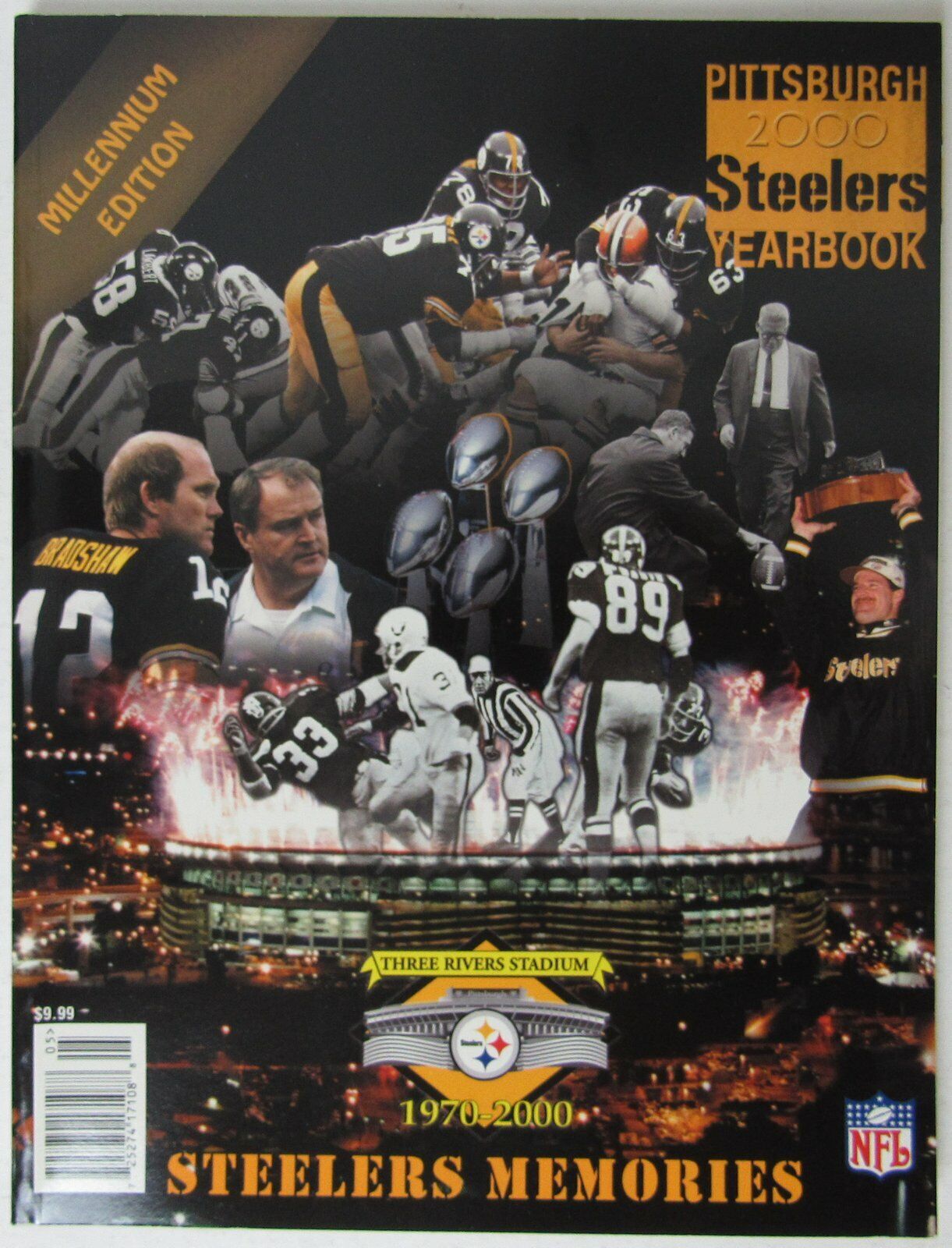 2000 Pittsburgh Steelers Official Team Yearbook 145097