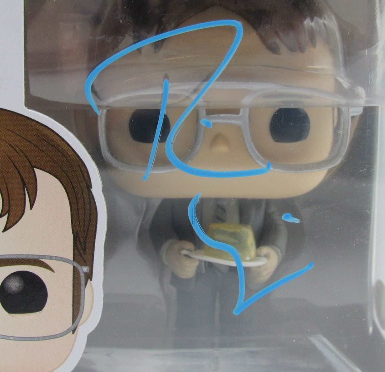 Rainn Wilson Autographed Funko Pop! #1004 Figurine "The Office" JSA 184719