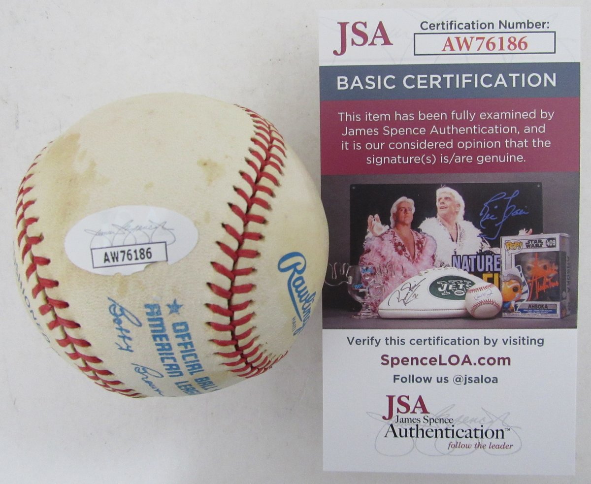 Dave Righetti Signed/Autographed OAL Baseball New York Yankees JSA 192453