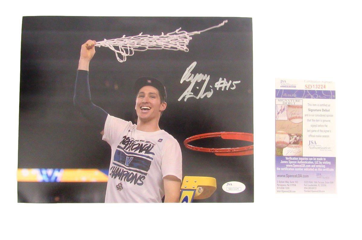 Ryan Arcidiacono Villanova 2016 National Champs Signed 8x10 Photo JSA 135730