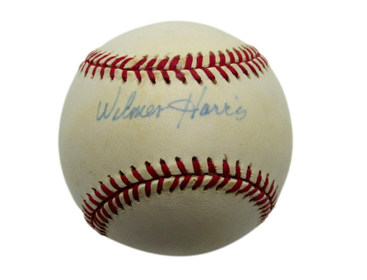 Wilmer Harris Signed OAL Baseball Negro League Philadelphia Stars PSA/DNA