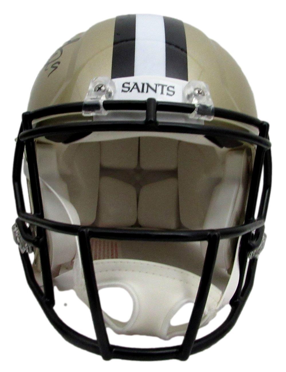 Drew Brees Autographed Full Size Speed Authentic Helmet Saints Beckett 178263