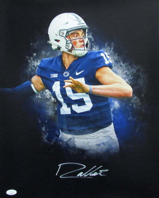 Drew Allar Autographed 16x20 Photo Penn State JSA 182891