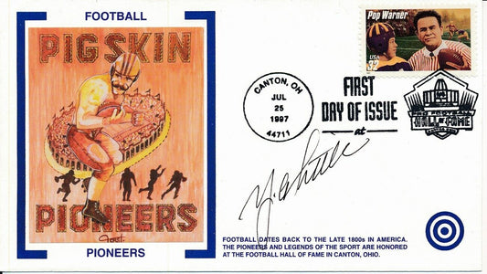 Y.A. Tittle NY Giants/SF 49ers Signed 1997 First Day Cover/FDC 151305