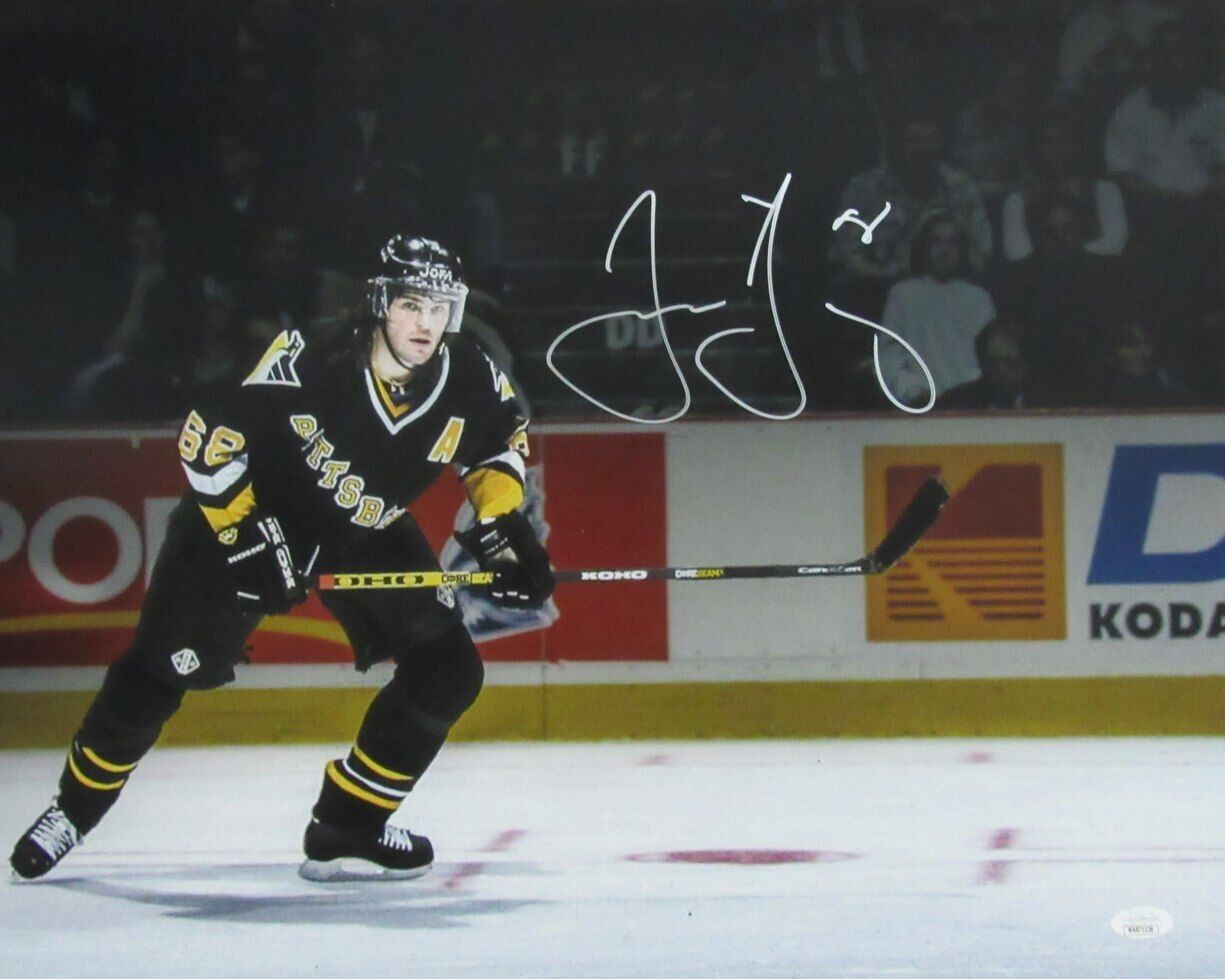 Jaromir Jagr Autographed 16x20 Photo Pittsburgh Penguins JSA 179773