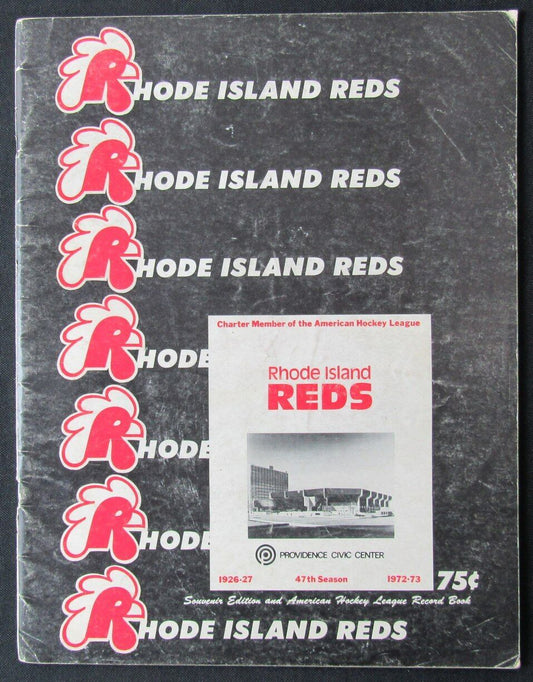 1972-73 Rhode Island Reds Hockey Program 176706