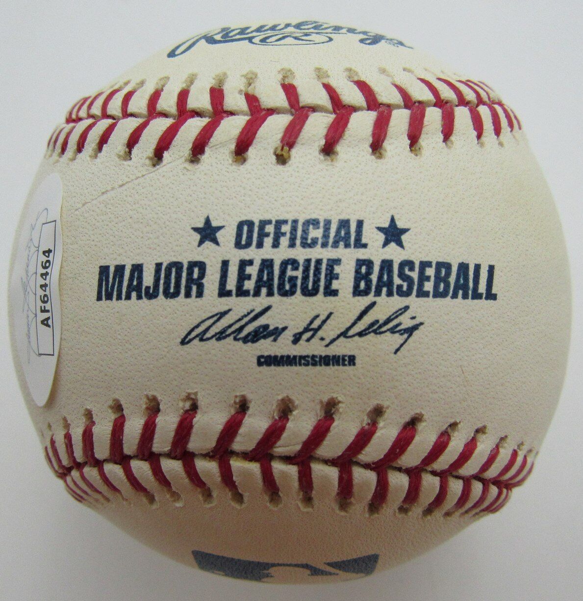 Aaron Harang Autographed OML Baseball Cincinnati Reds JSA