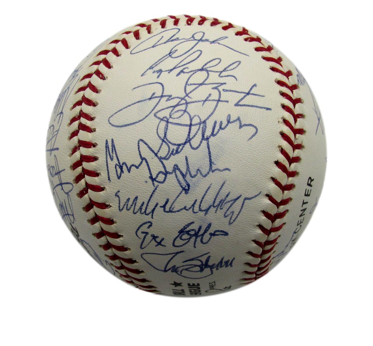 1991 Mets Team Signed by 30 Players ONL Baseball Harrelson Strawberry 187270