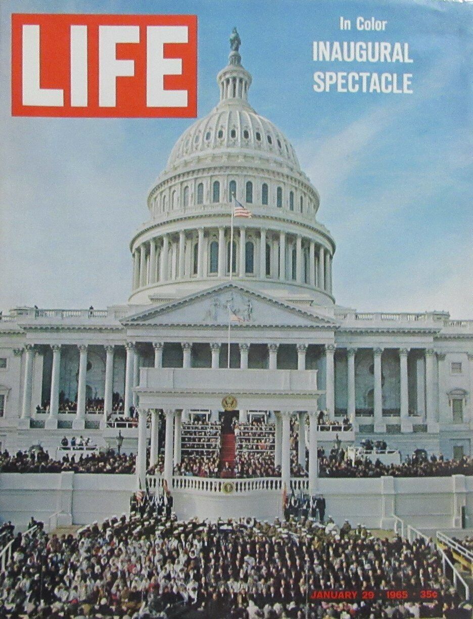 Vintage LIFE Magazine January 29, 1965 Inaugural Spectacle Lyndon Johnson 164723