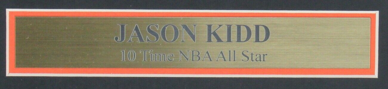 Jason Kidd Phoenix Suns Signed/Autographed 8x10 Framed Photo BAS/Beckett 152779