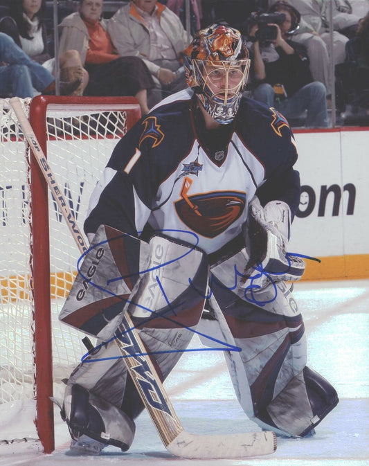 Johan Hedberg Atlanta Thrashers Signed/Autographed 8x10 Photo 152479