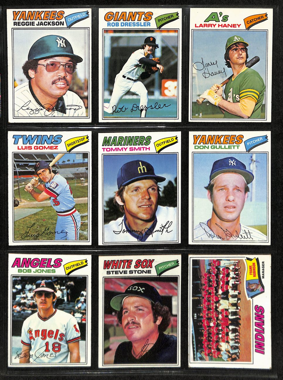 1977 Topps Baseball Card Complete Set (1-660) Dawson Fidrych Sutter Ryan 191961