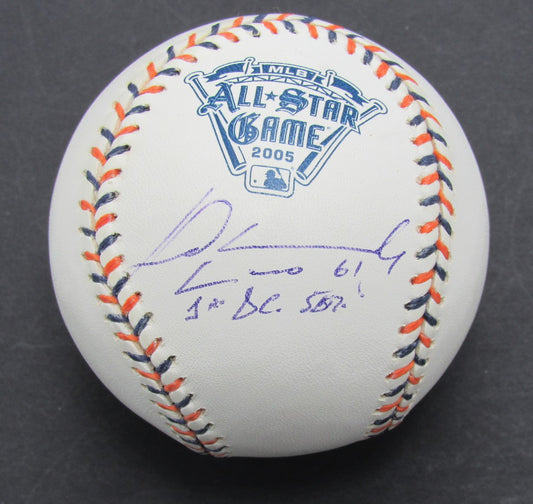 Livan Hernandez Signed/Autographed 2005 All-Star Baseball Nationals JSA 189847