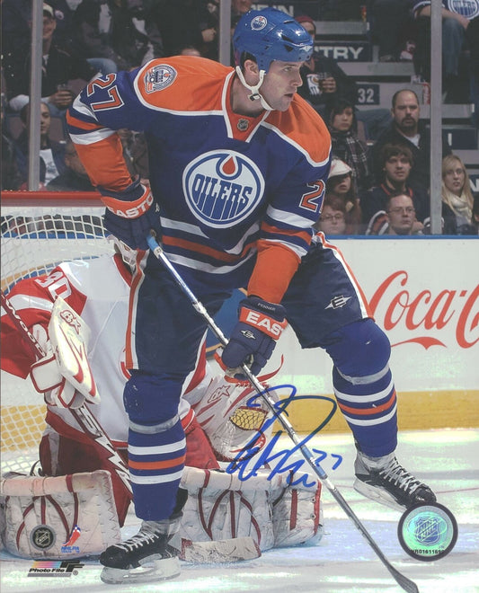 Dustin Penner Edmonton Oilers Signed/Autographed 8x10 Photo 152653