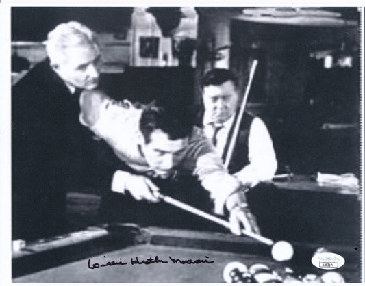 Willie Mosconi Signed/Autographed 8x10 B/W Photo JSA 190261