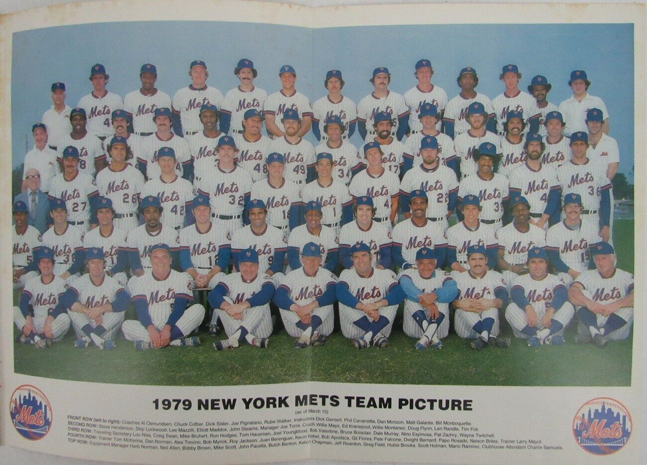 1979 New York Mets Official Year Book 148959