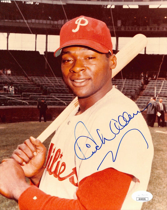 Dick Allen Signed/Autographed 8x10 Photo Philadelphia Phillies JSA 190320
