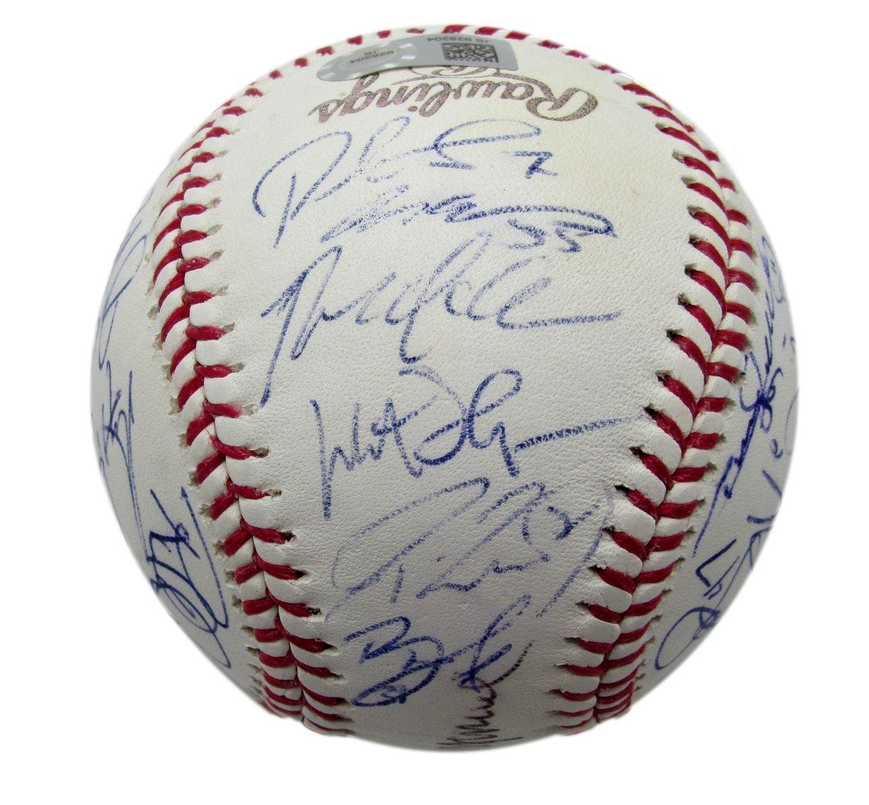 Phillies Team Signed (27) Baseball 2008 World Series Baseball MLB Holo 176530