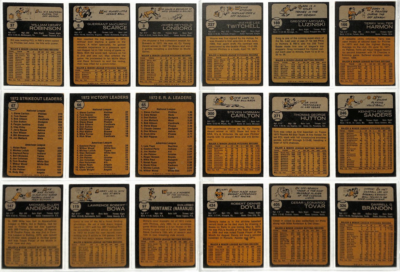 1973 TOPPS Baseball Philadelphia Phillies Team Set 1-31 Cards Schmidt RC 189421