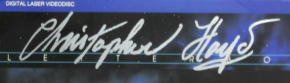 Michael J Fox Christopher Lloyd "BTTF2" Dual-Signed Laser Disc Beckett 162842