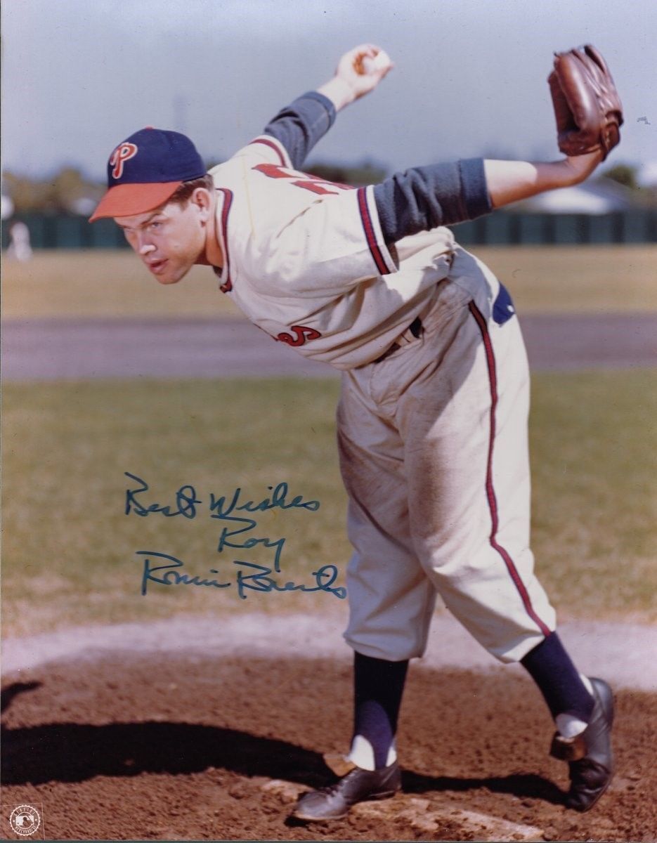 Robin Roberts Signed/Autographed Phillies 8X10 Photo 128632