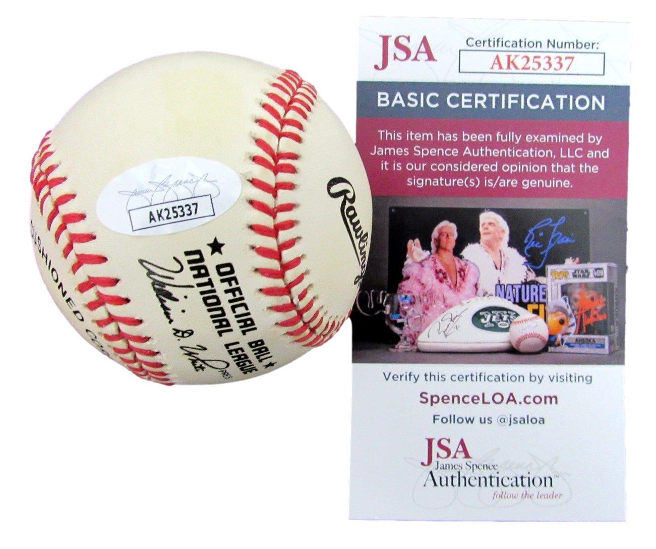 Cowan Hyde Autographed ONL Baseball Negro League Memphis Red Sox JSA 180138