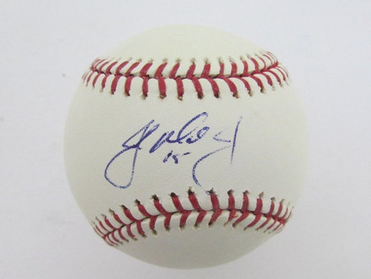 John Mayberry Jr Philadelphia Phillies Signed/Autographed Baseball 128215