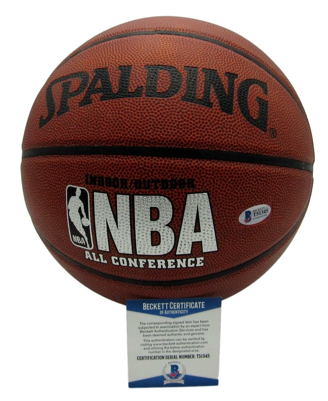 Jerry Sloan Signed Bulls/Jazz HOF RARE Spalding Basketball Beckett 151718