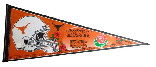 2005 Rose Bowl Game Texas Longhorns 30x12 Felt Pennant 176853