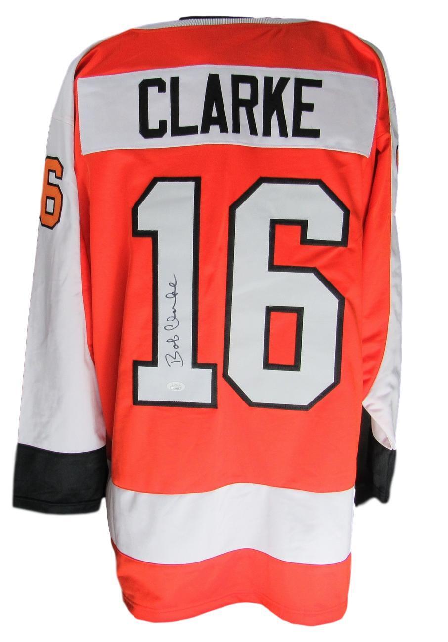 Bobby Clarke HOF Signed/Autographed Flyers Custom Hockey Jersey JSA 156114