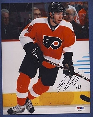 Andreas Nodl Flyers Signed 8X10 Photo PSA/DNA 132544