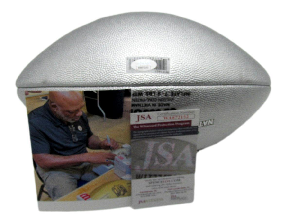 Donnie Shell HOF Autographed/Inscribed Silver Duke Football Steelers JSA 180126