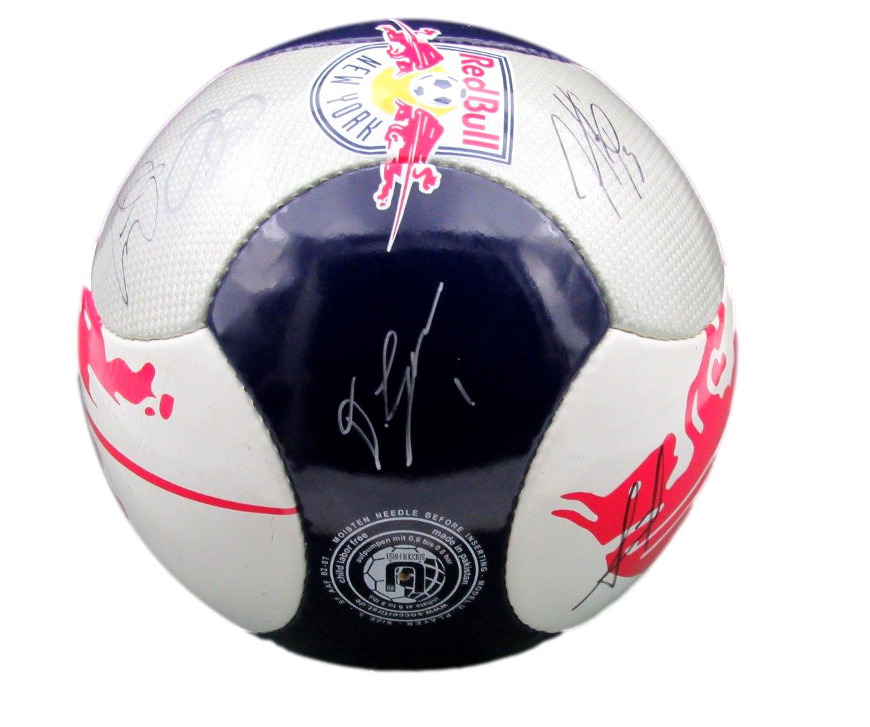 2007-08 New York Red Bulls Team-signed by 17 Players Soccer Ball PSA/DNA 191292