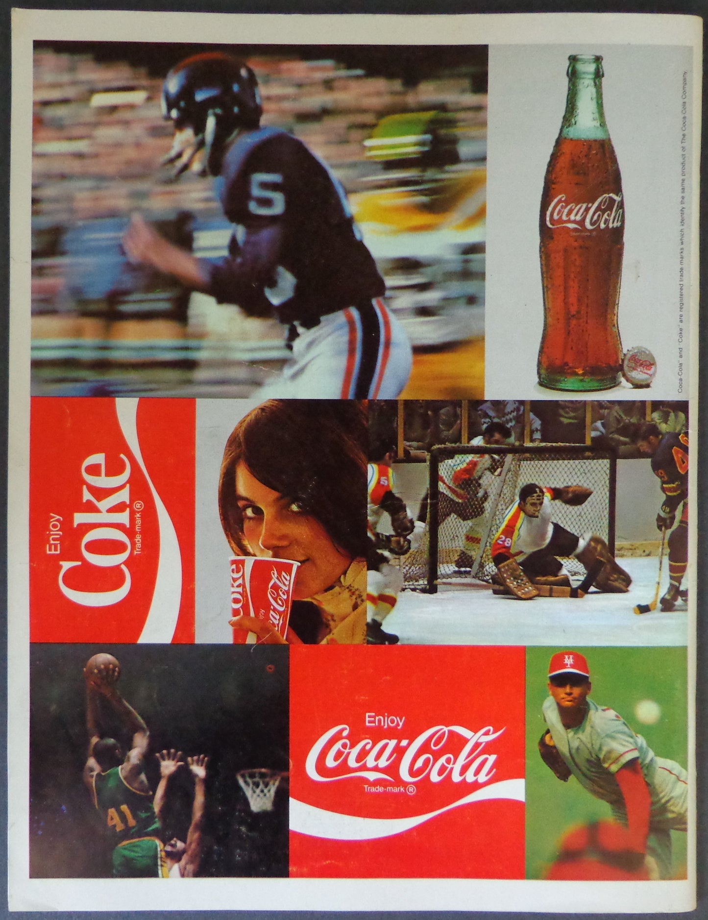 1972 Sport Hockey News Bruins vs. Golden Seals Hockey Game Program 179503