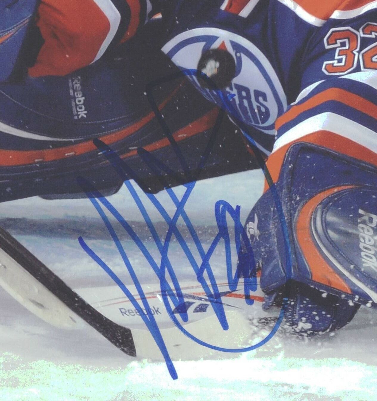 Mathieu Garon Edmonton Oilers Signed/Autographed 8x10 Photo 152651