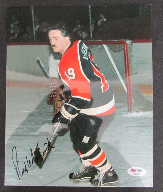 Rick MacLeish Philadelphia Flyers Signed/Autographed 8x10 Photo PSA/DNA 134156