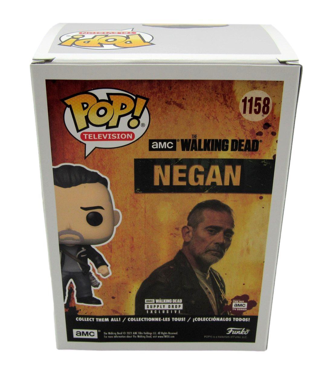 Jeffrey Dean Morgan Negan Signed Funko Pop! 1158 The Walking Dead JSA 179426