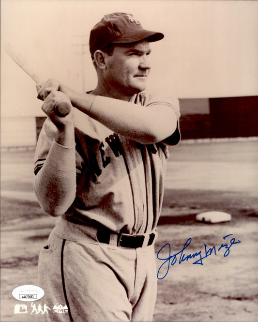 Johnny Mize HOF Signed/Autographed 8x10 Photo New York Giants JSA 191210