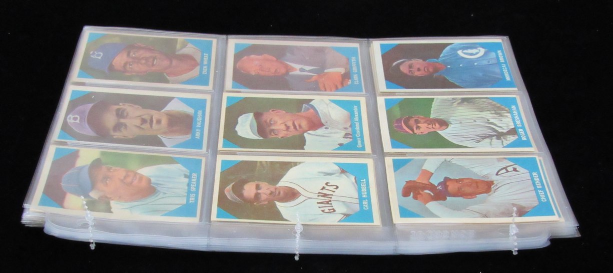 1960 Fleer Baseball Greats Complete Set (79) Ruth, Williams, Gehrig, Cobb190558