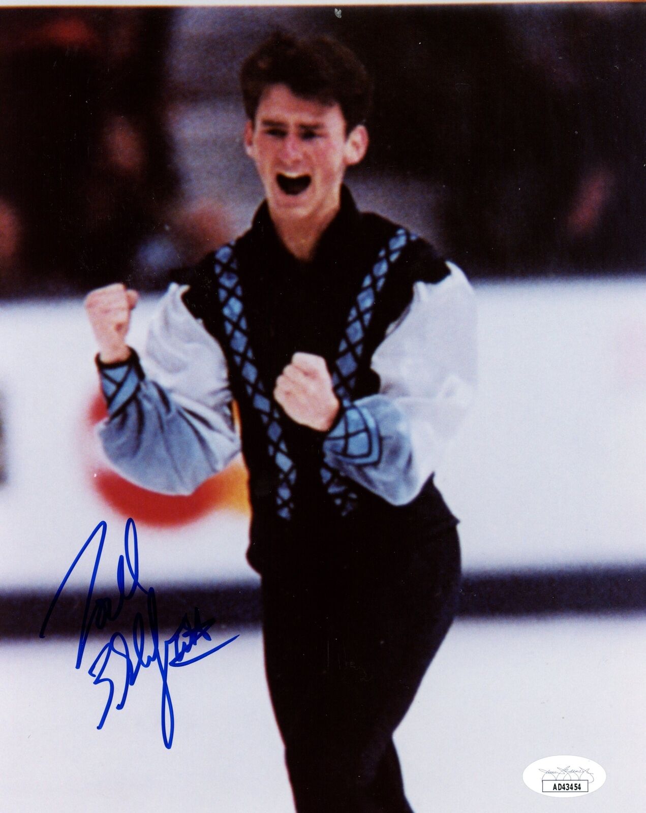 Todd Eldredge Autographed 8x10 Photo Olympic USA Figure Skating JSA