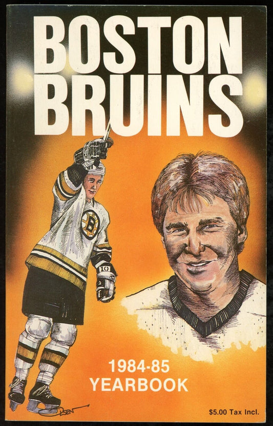 1984-85 Boston Bruins Press/Media Guide 177694