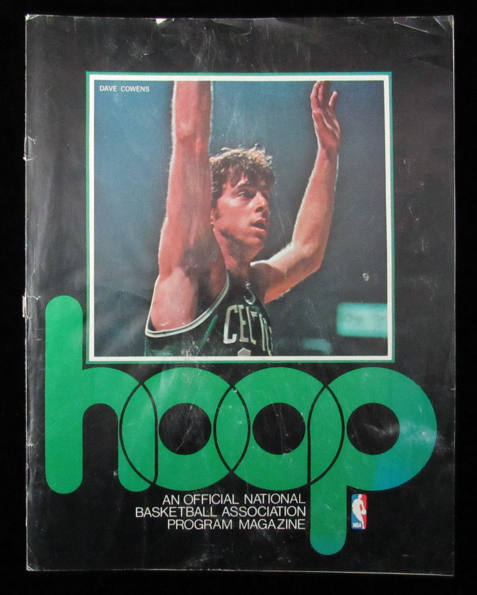 Dec. 19, 1975 Basketball Game Program Boston Celtics vs. New York Knicks 189180