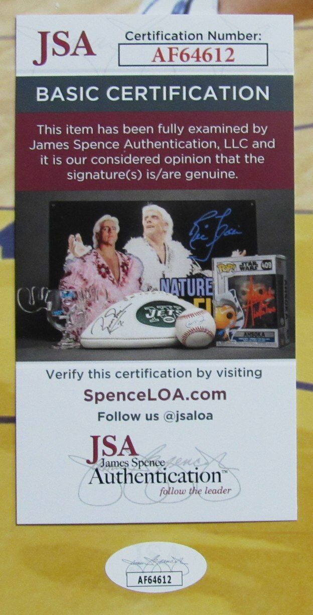 Jason Terry Autographed 16x20 Photo Atlanta Hawks JSA