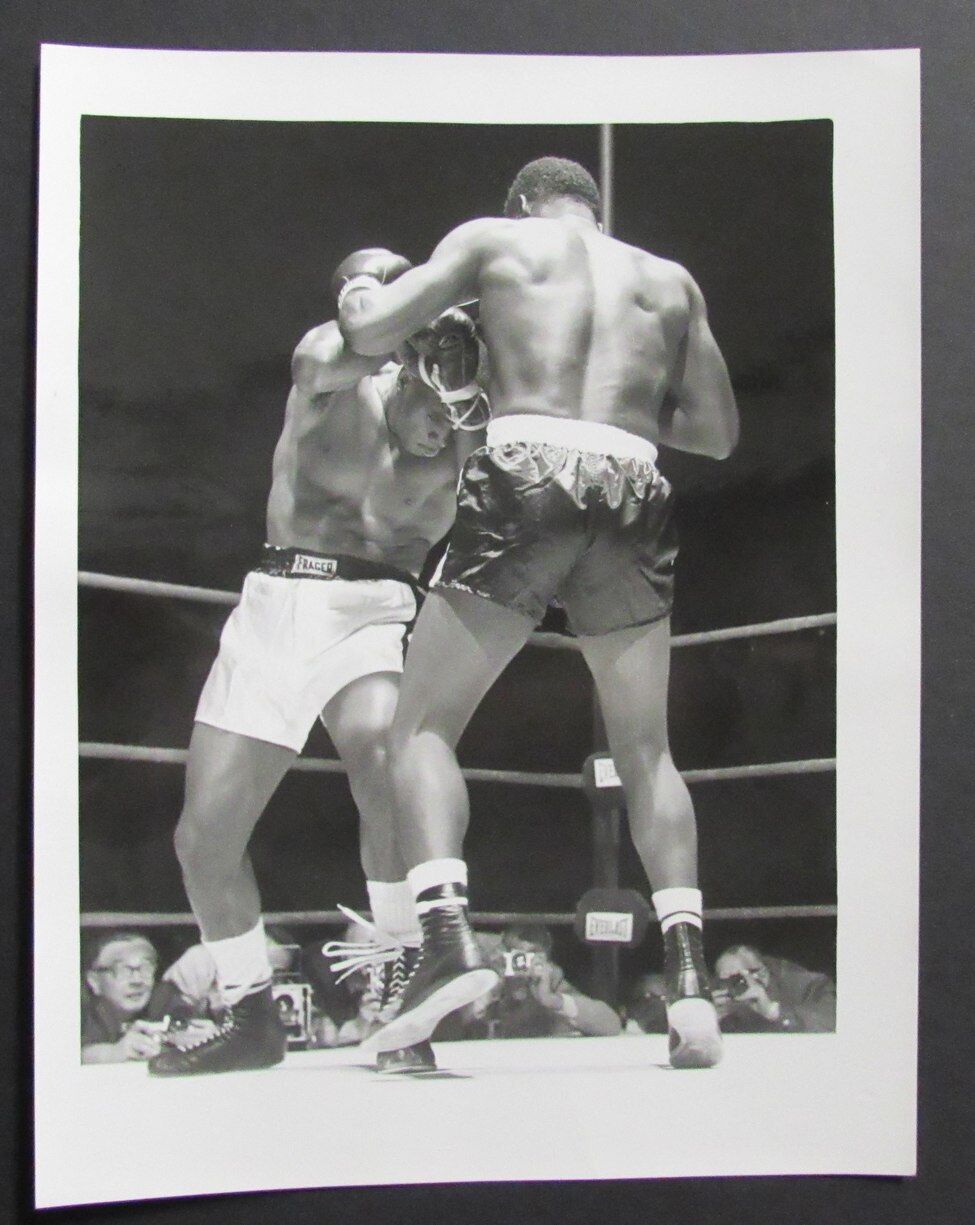 Sonny Liston / Floyd Patterson Fight 8x10 B/W Press Photo