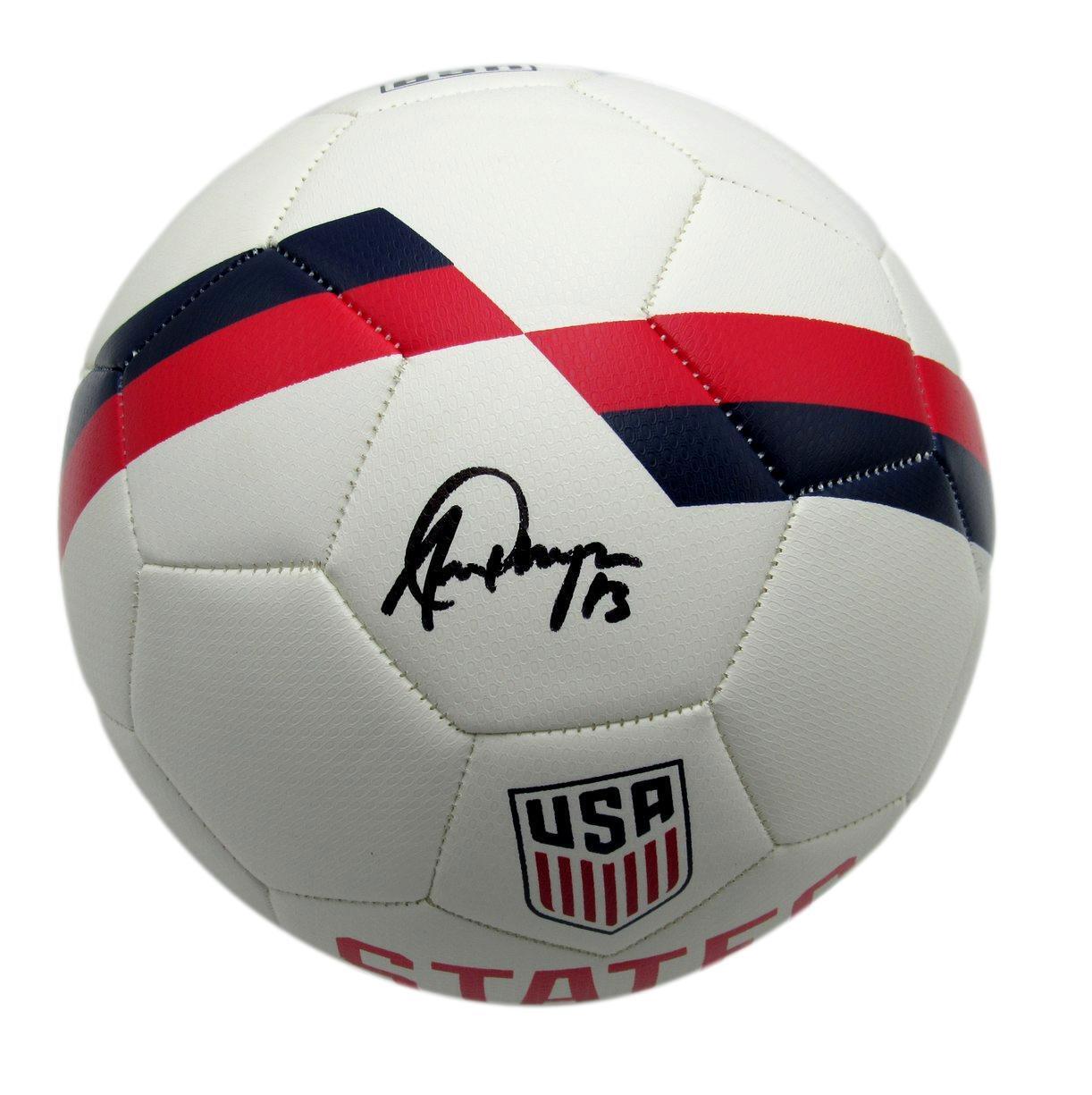 Alex Morgan Autographed/Signed Nike USA Soccer Ball U.S. Women's Soccer JSA